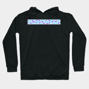 repeating multiple circle and half moon design Hoodie